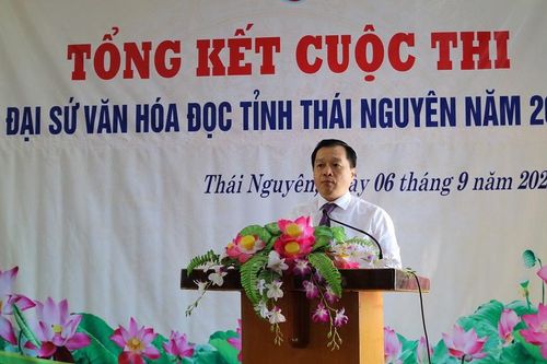 Trao giải cho 40 'Đại sứ' văn hóa đọc tỉnh Thái Nguyên năm 2020