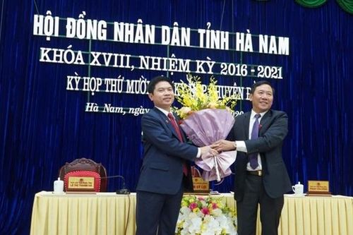 Ông Trương Quốc Huy được bầu giữ chức Chủ tịch UBND tỉnh Hà Nam