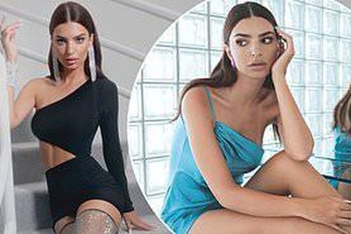 Emily Ratajkowski khoe eo 'con kiến' và hình thể đẹp nõn nà
