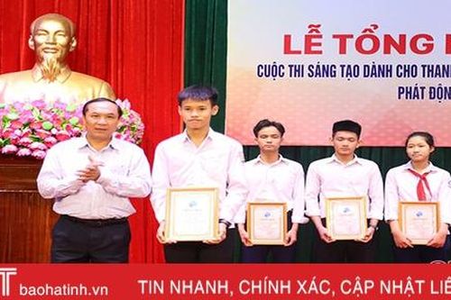 28 giải pháp sáng tạo khoa học kỹ thuật Hà Tĩnh được vinh danh