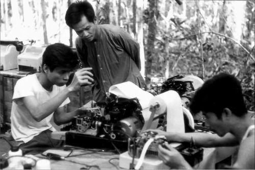 Thu phát teletype và telephoto ở Thông tấn xã Giải Phóng