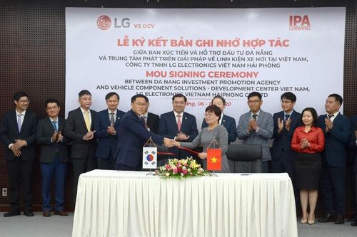 Đà Nẵng ký hợp tác với Tập đoàn LG trong nghiên cứu và phát triển điện tử