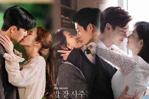 7 cao thủ của những nụ hôn 'ướt át': Rụng tim với Lee Jong Suk, Park Seo Joon hay Jung Hae In?