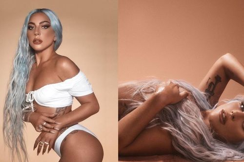 Không kém cạnh Kylie Jenner, Lady Gaga diện bikini táo bạo để quảng bá cho brand mỹ phẩm đầu tay