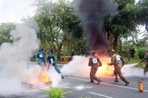 Hội thao Phòng cháy, chữa cháy trong lực lượng vũ trang địa phương tỉnh