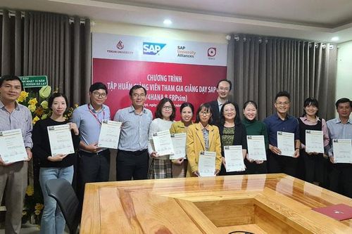 Trường Đại học Yersin Đà Lạt triển khai giảng dạy SAP cho sinh viên