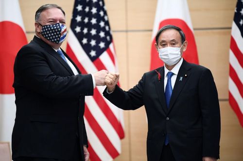 Họp 'Bộ tứ kim cương', ông Pompeo cảnh báo mưu đồ Trung Quốc ở khu vực