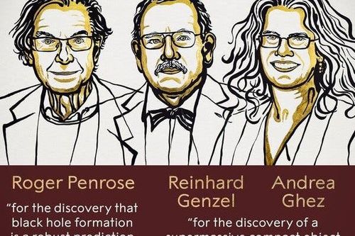 3 nhà khoa học nghiên cứu về hố đen vũ trụ giành giải Nobel vật lý 2020