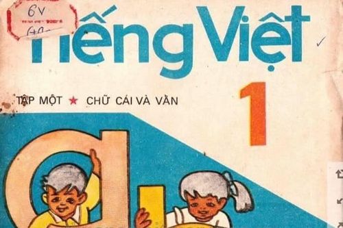 Hình ảnh sách Tiếng Việt lớp 1 của 30 năm trước