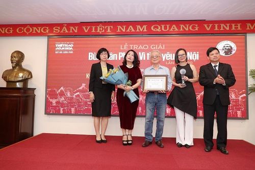 Giải 'Bùi Xuân Phái – Vì tình yêu Hà Nội' 2020: Nối dài những cống hiến cho Hà Nội