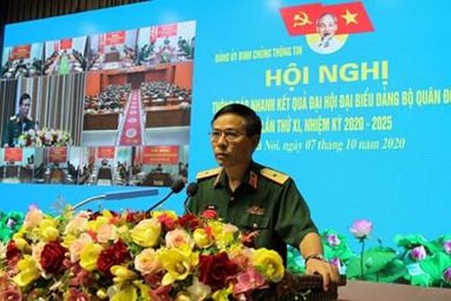 Đảng ủy Binh chủng Thông tin thông báo nhanh kết quả Đại hội đại biểu Đảng bộ Quân đội lần thứ XI