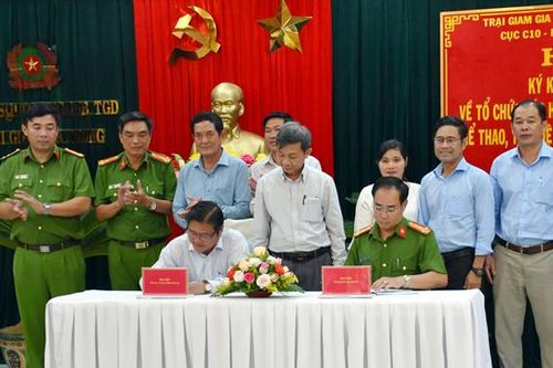 Ký kết chương trình phối hợp hoạt động văn hóa thể thao
