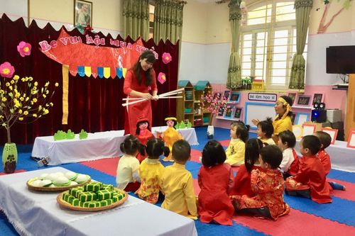 Những cô giáo mầm non nhiệt huyết ứng dụng công nghệ thông tin vào lớp học