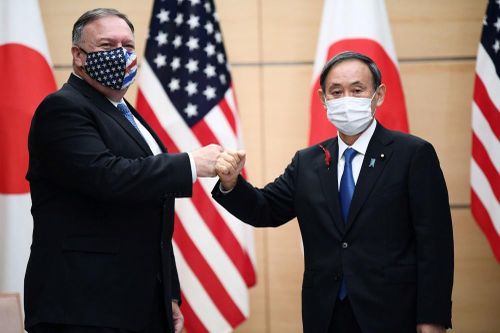 Đến Nhật, Ngoại trưởng Mỹ Pompeo lên án 'hoạt động xấu' của Trung Quốc