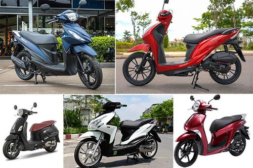 Các mẫu xe tay ga bình dân hao xăng nhất Việt Nam