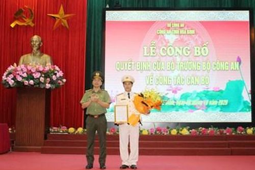 Bộ Công an bổ nhiệm Phó Giám đốc Công an 2 tỉnh