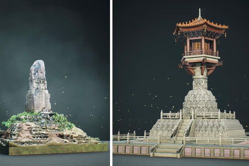 Nhóm nghiên cứu 8x dùng công nghệ 3D phục dựng tháp cổ chùa Dạm