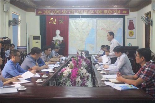 Kiểm tra công tác ứng phó với mưa bão tại Thanh Hóa