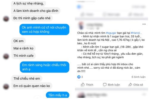Sugar Daddy - Kỳ 4: Trơ trẽn gạ 'sex thử' và 'điều khoản chung thủy'