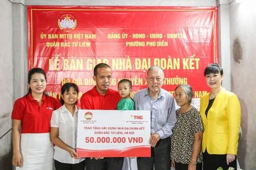TNG Holdings Vietnam đồng hành cùng hoạt động an sinh xã hội TP Hà Nội