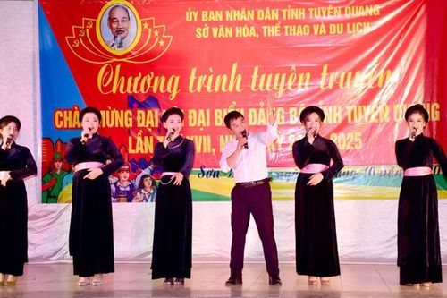 Sôi nổi các hoạt động tuyên truyền Đại hội Đảng bộ tỉnh lần thứ XVII