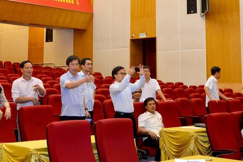 Kiểm tra công tác khánh tiết, hậu cần phục vụ Đại hội đại biểu Đảng bộ tỉnh lần thứ XVII