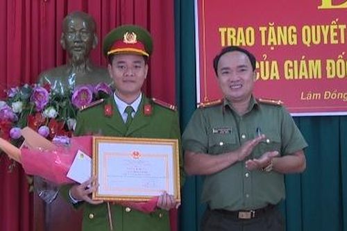 Khen thưởng chiến sĩ Công an nghĩa vụ đạt 29,1 điểm