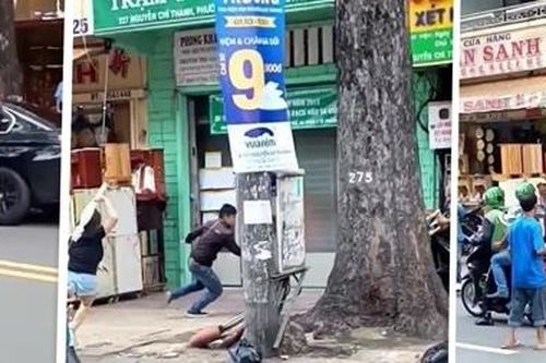 Phạt hành chính 2 chủ xe va chạm đánh nhau gây rối loạn trên đường