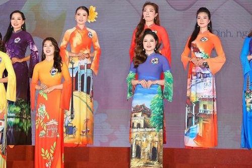 NTK Hoàng Ly đưa Hà Nội ngàn năm lên áo dài