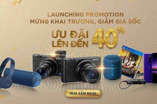 Sony Electronics Việt Nam chính thức ra mắt cửa hàng trực tuyến