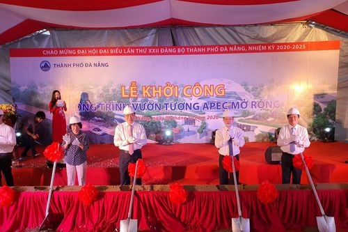 Đà Nẵng khởi công công trình Vườn tượng APEC mở rộng