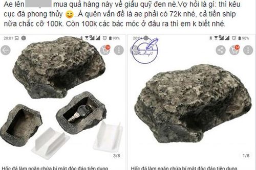 Hộc đá giấu tiền, các ông chồng âm thầm rủ nhau mua