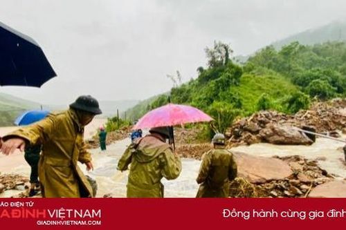 Mưa lớn miền Trung làm 7 người chết và mất tích, nhiều địa phương bị chia cắt