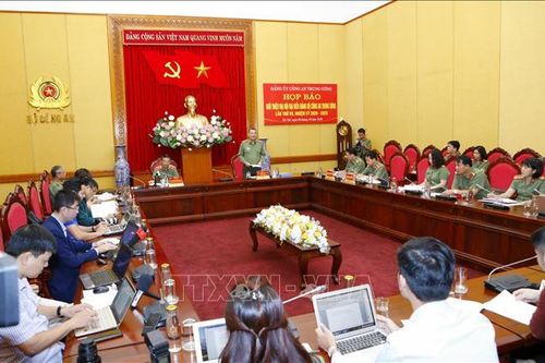 Đại hội Đảng bộ Công an Trung ương lần thứ VII sẽ diễn ra từ 11 - 13/10