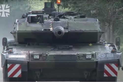 Quân đội Đức thử nghiệm xe tăng Leopard 2A7V nâng cấp