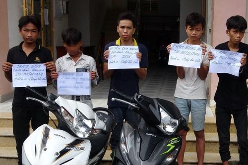 Băng nhóm 'nhí' gây ra hàng loạt vụ chặn đường cướp tài sản táo tợn