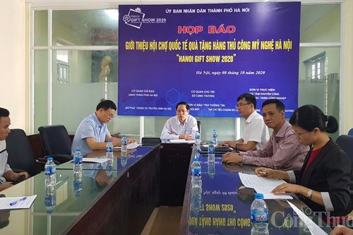 400 gian hàng tham gia Hội chợ quốc tế Quà tặng hàng thủ công mỹ nghệ Hà Nội 2020