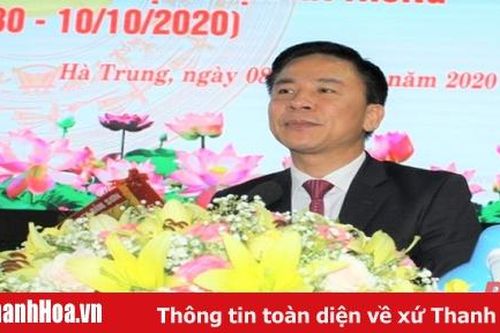 Phát huy truyền thống cách mạng, tinh thần đoàn kết, chủ động, sáng tạo, xây dựng Hà Trung trở thành huyện NTM trước năm 2025