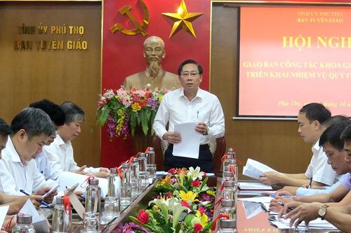 Triển khai công tác khoa giáo quý IV