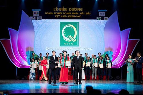 Công ty Sao Việt Tuyên Quang được biểu dương 'Doanh nghiệp tiêu biểu Việt Nam - ASEAN 2020