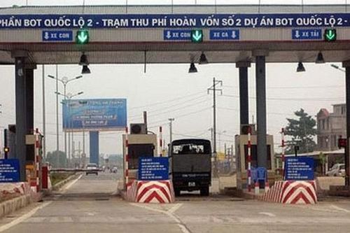 Đề xuất tạm dừng thu phí BOT Quốc lộ 2 đoạn Nội Bài-Vĩnh Yên