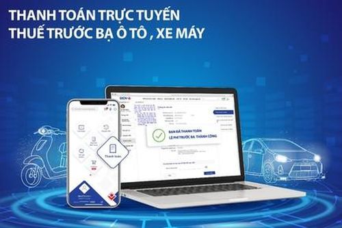 Ngân hàng đầu tiên hỗ trợ đóng lệ phí trước bạ trực tuyến