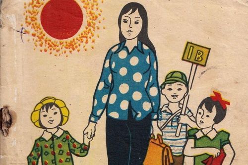 Sách Tập đọc lớp 1 năm 1985