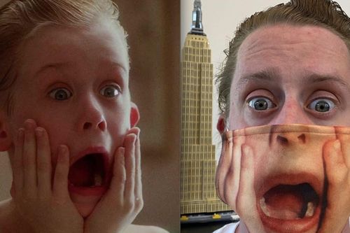 Macaulay Culkin tái hiện hình ảnh biểu tượng trong 'Ở nhà một mình'