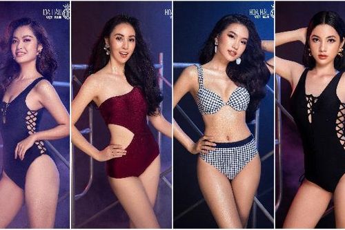 Hoa hậu Việt Nam 2020: Dàn thí sinh 'đốt mắt' khán giả với bikini