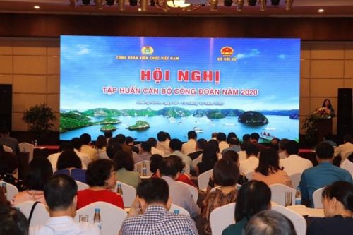 Hội nghị tập huấn cán bộ công đoàn năm 2020