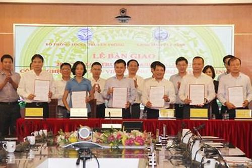 Bàn giao mô hình điểm đài truyền thanh ứng dụng công nghệ thông tin - viễn thông