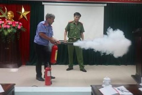 VKSND cấp cao tại Đà Nẵng tập huấn công tác PCCC