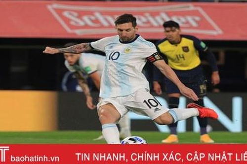 Kết quả Argentina 1-0 Ecuador: Chiến thắng nhọc nhằn