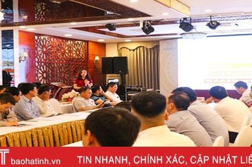 Doanh nghiệp TP Hà Tĩnh tiếp cận phương pháp ứng phó và giảm nhẹ rủi ro thiên tai